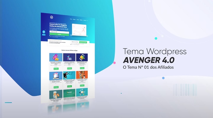 tema avenger para afiliados